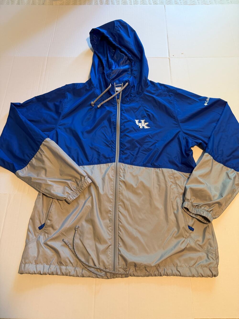 Columbia Sportswear Kentucky Wildcats Jacket. Lightweight. Sz L See Last Pic